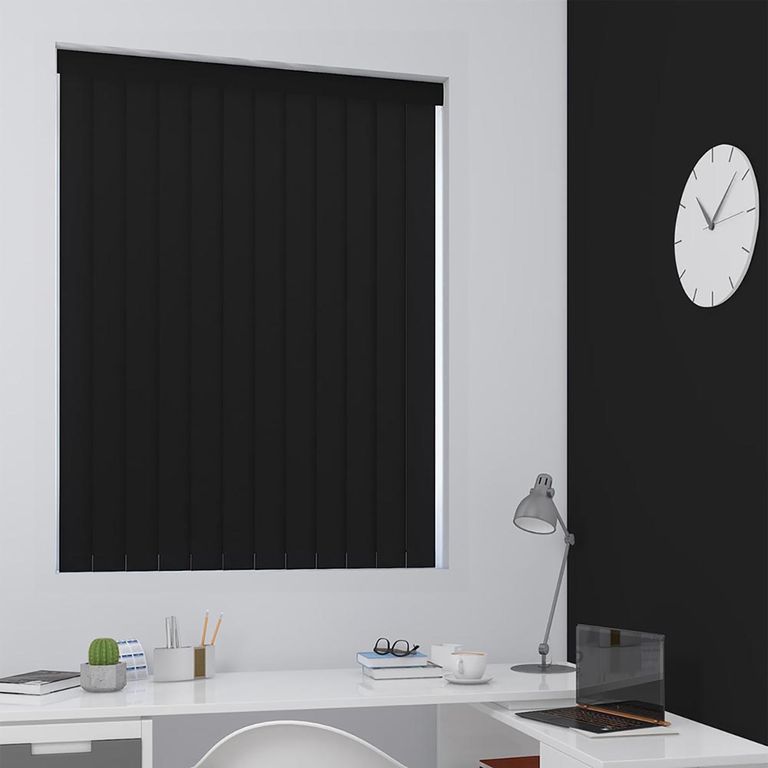 Camila Vertical Blind - Black