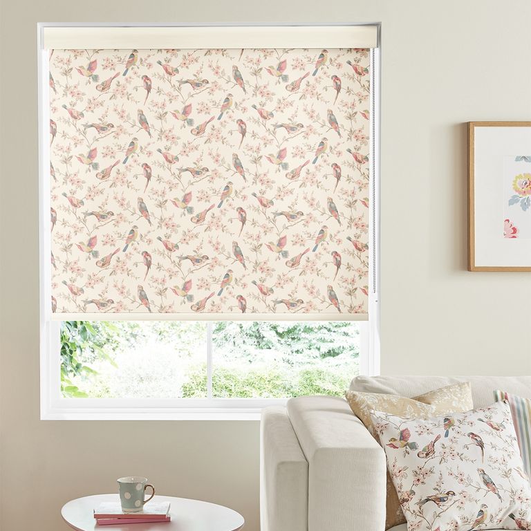 Cath Kidston Roller Blind - British Birds Pastel