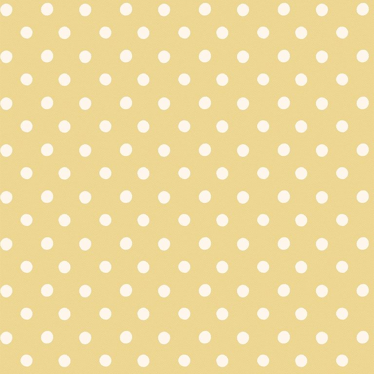 Cath Kidston Roller Blind - Button Spot Yellow