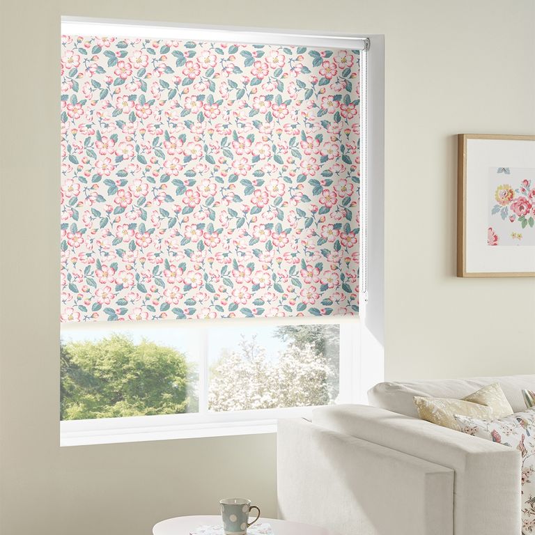 Cath Kidston Roller Blind - Climbing Blossom Blush