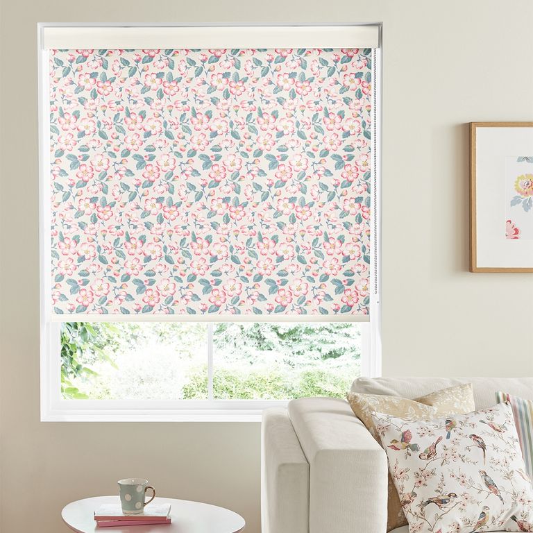 Cath Kidston Roller Blind - Climbing Blossom Blush