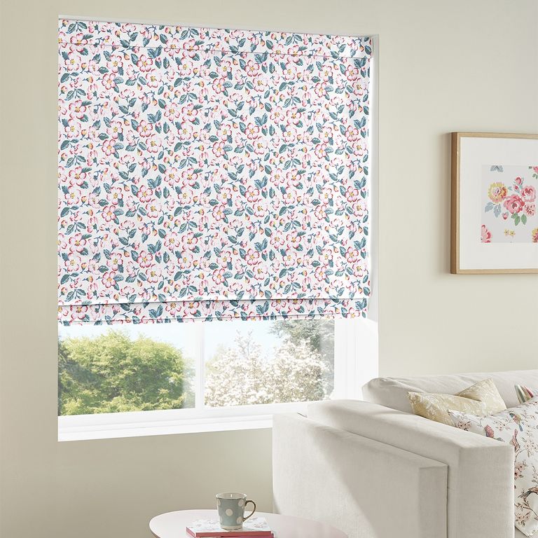Cath Kidston Roman Blind - Climbing Blossom Blush