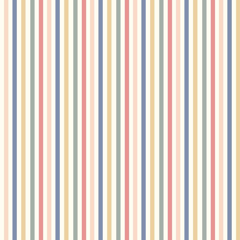 Cath Kidston Roller Blind - Mid Stripe Chalk