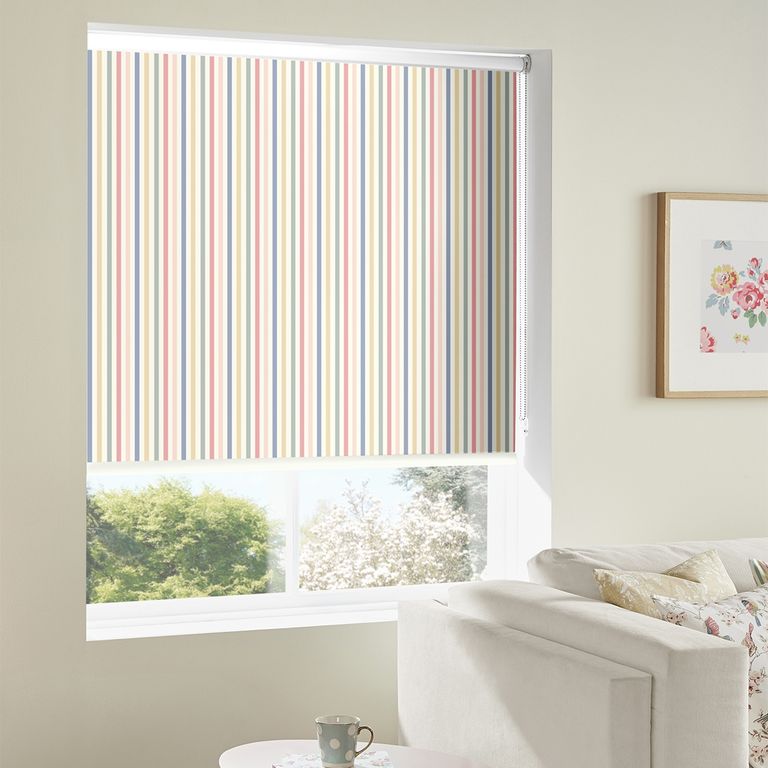 Cath Kidston Roller Blind - Mid Stripe Chalk