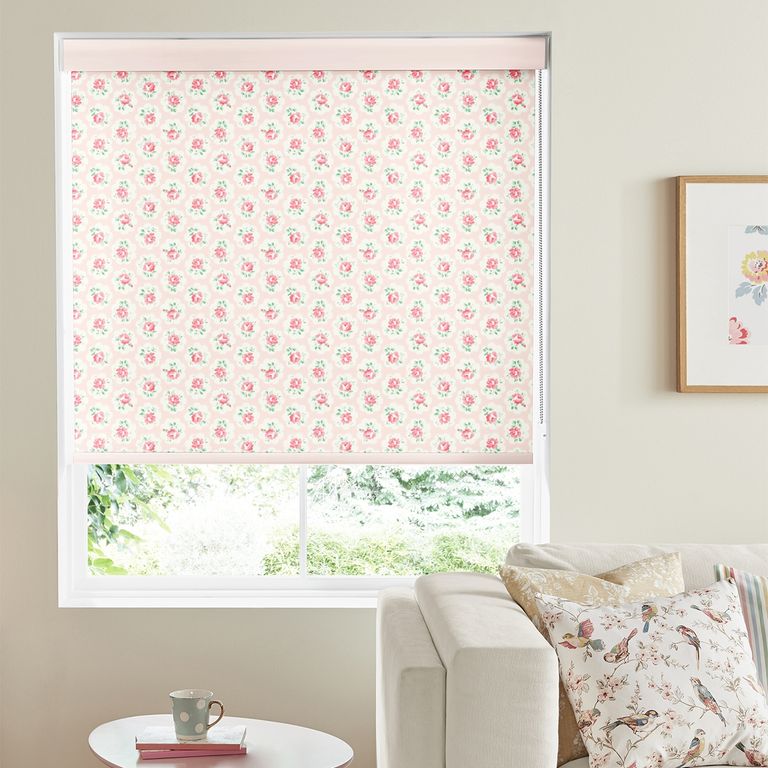 Cath Kidston Roller Blind - Provence Rose Pink