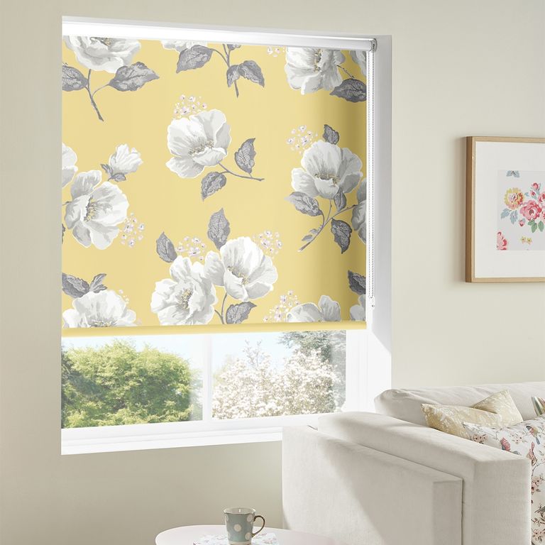 Cath Kidston Roller Blind - Wild Poppies Citrine