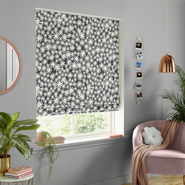 Daisy Roman Blind - Black