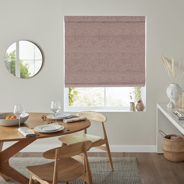 Defoe Roman Blind - Rust