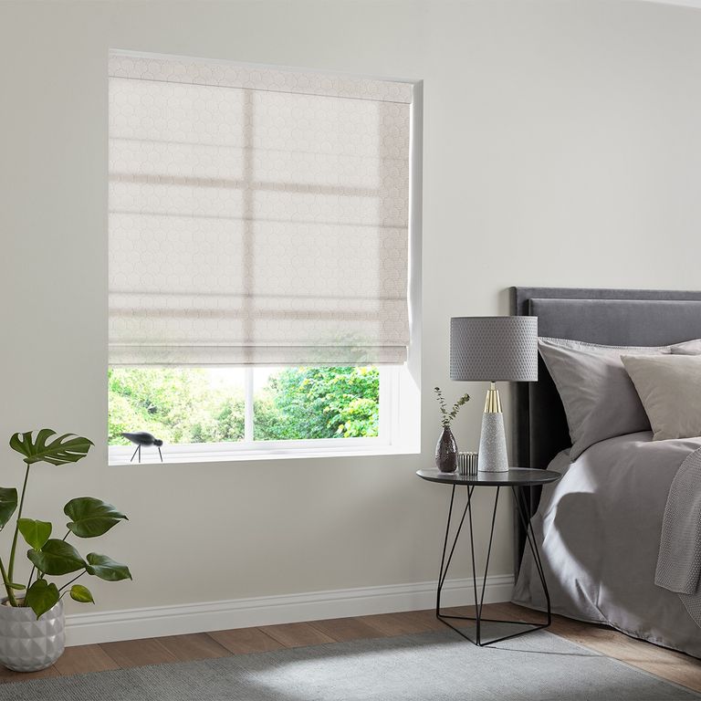 Denver Roman Blind - Ivory