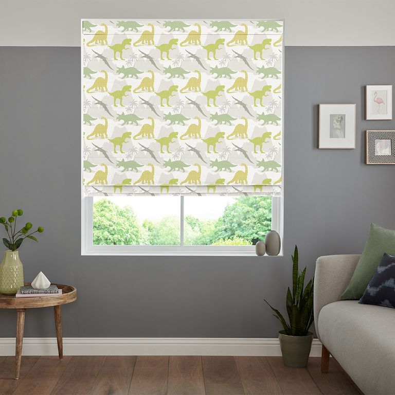 Dino Roar Roman Blind - Multi