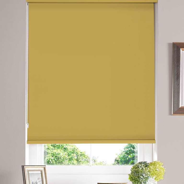 Gravity Roller Blind - Buttercup