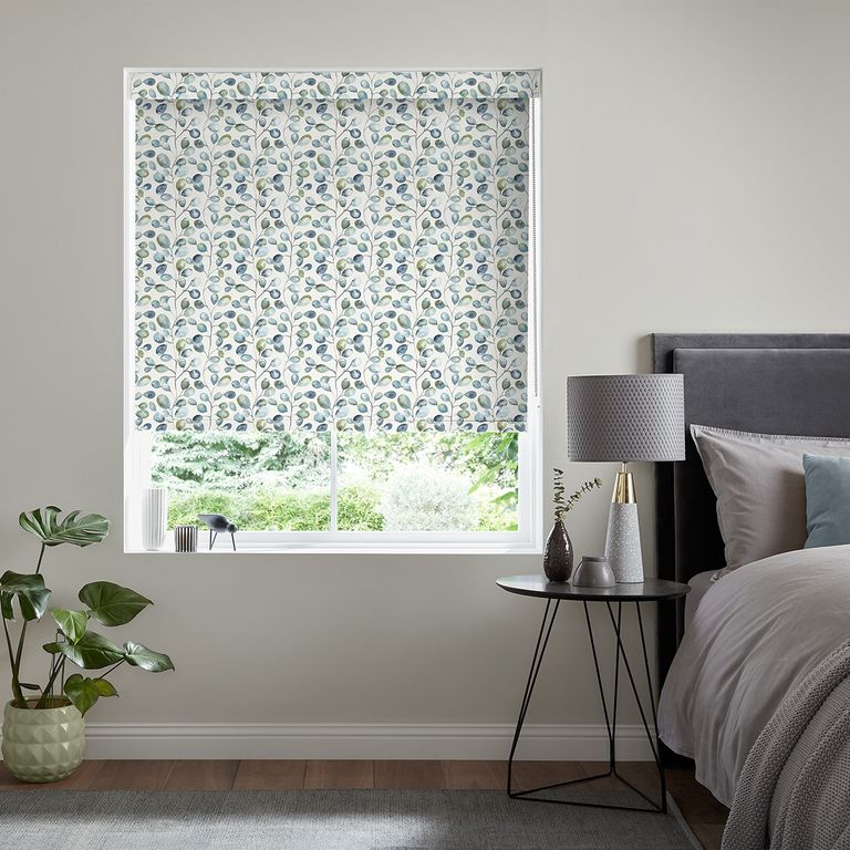 Hemp Roller Blind - Ocean