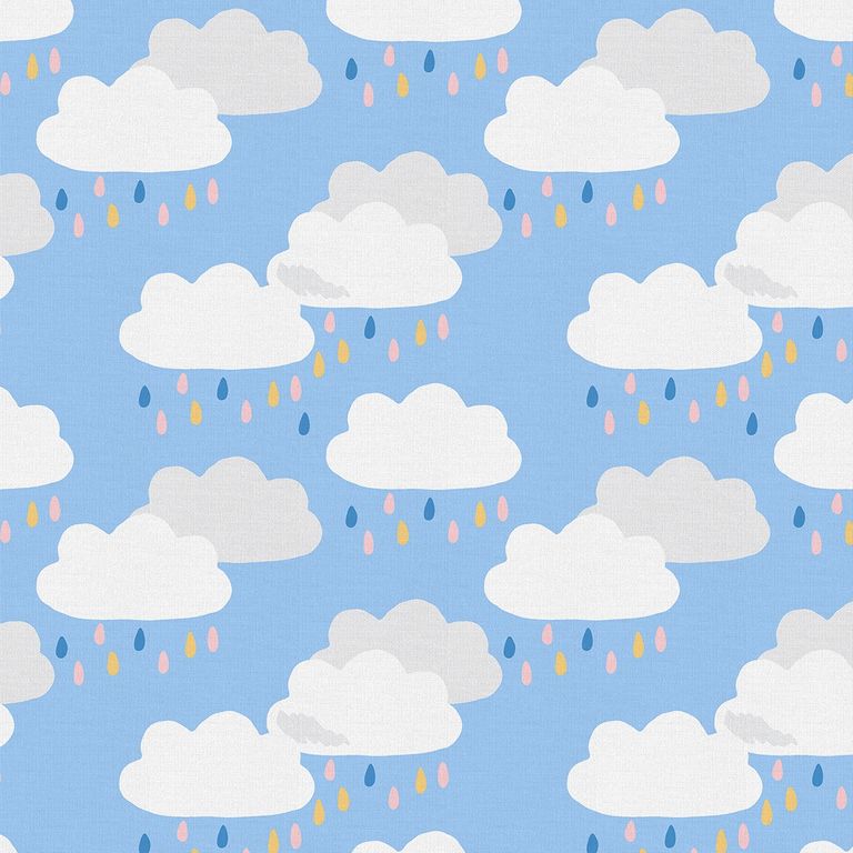 Iris Roller Blind - Sky