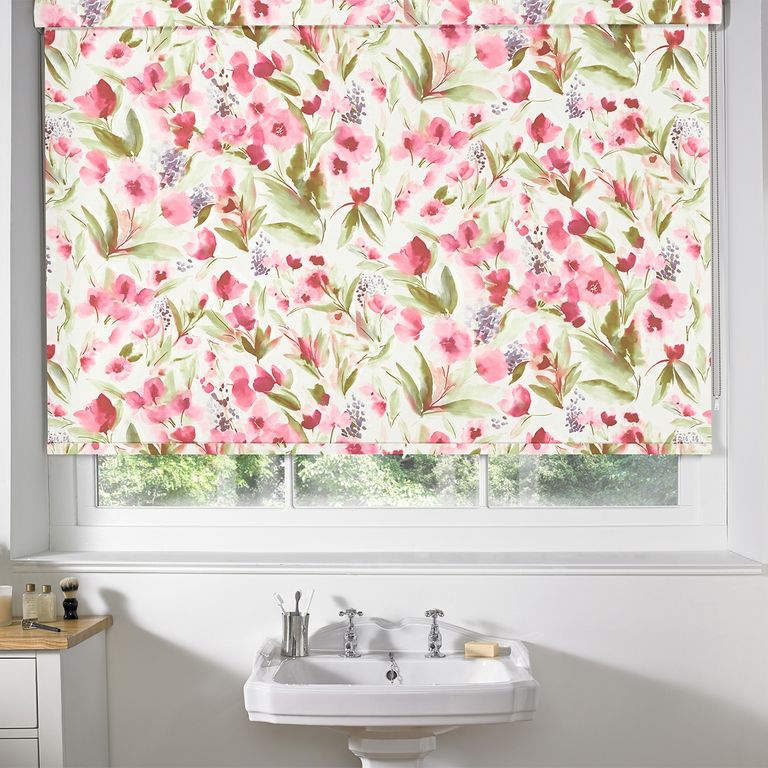 Isla Roller Blind - Rose