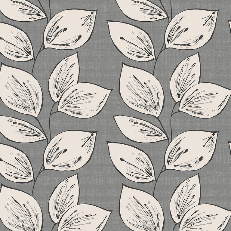 Leno Roman Blind - Coal