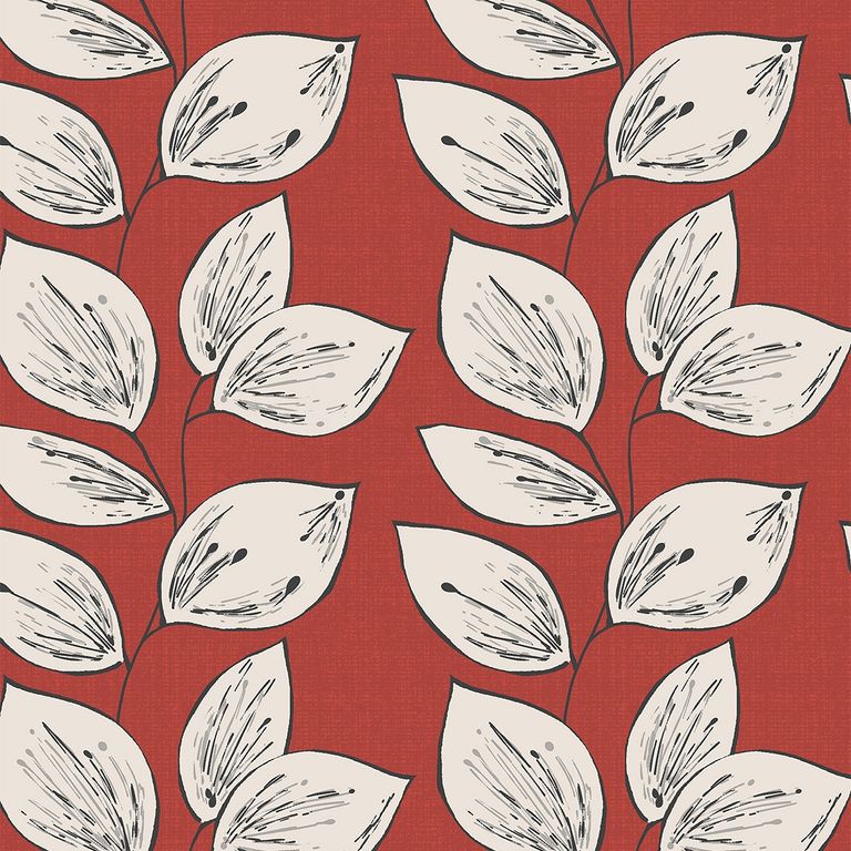 Leno Roman Blind - Ruby