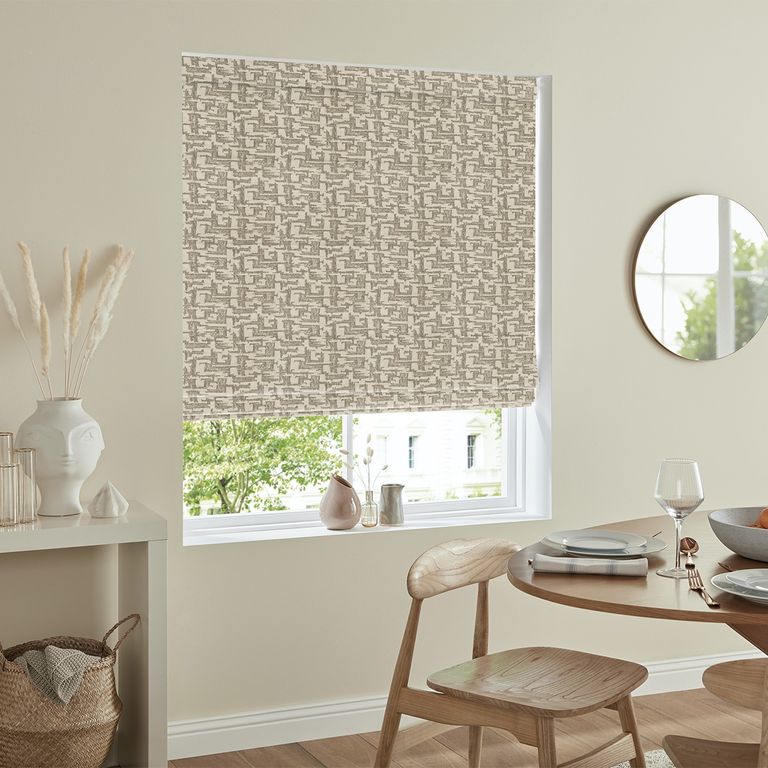 Leon Roman Blind - Oyster