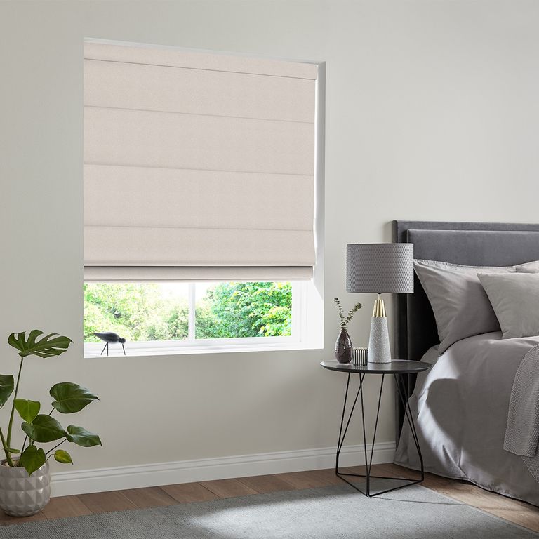 Mata Roman Blind - Ivory