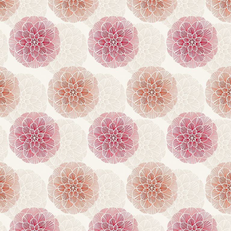 Mertie Roller Blind - Retro