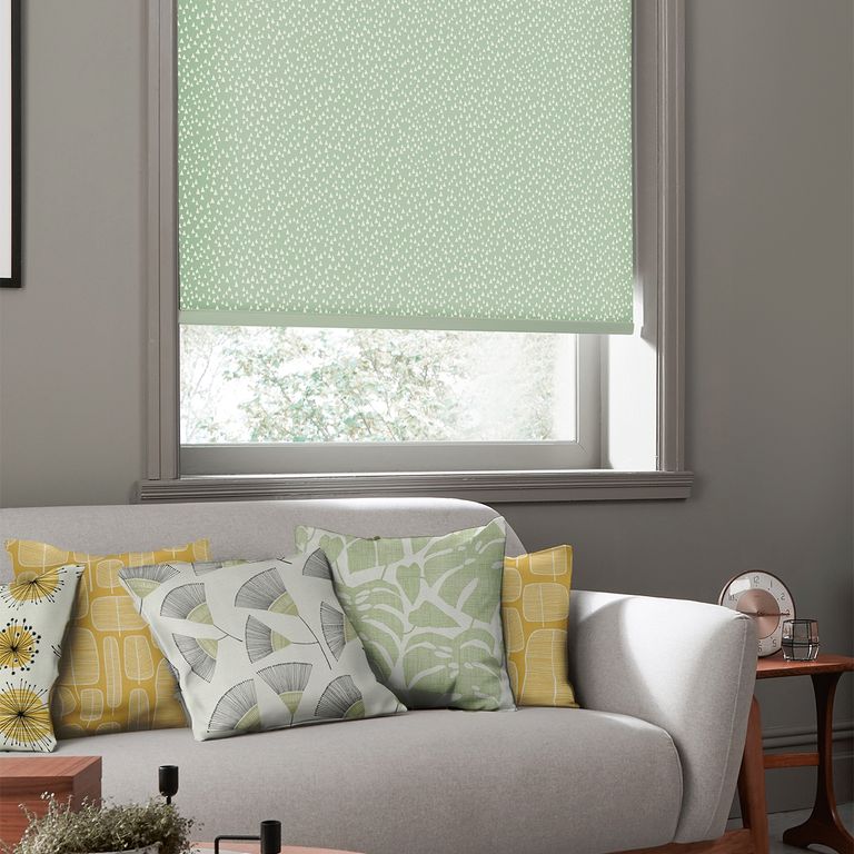 MissPrint Roller Blind - Chimes Pistachio