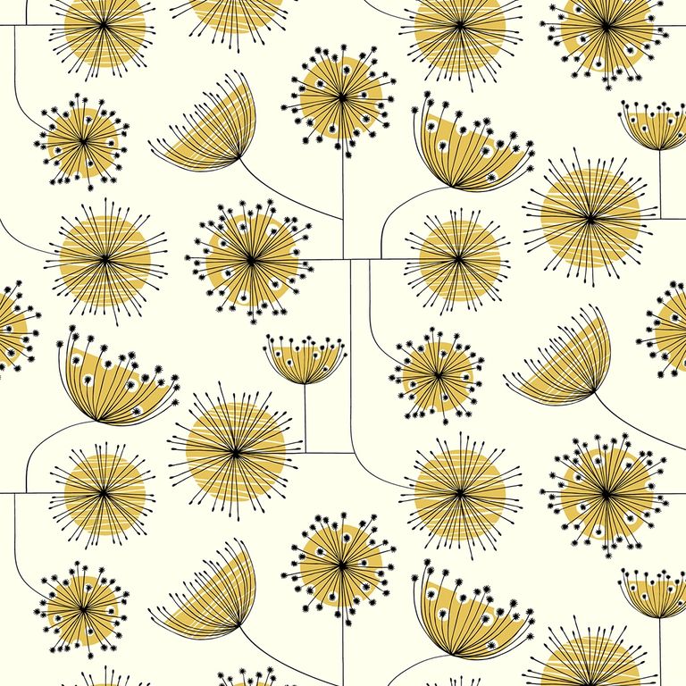 MissPrint Roller Blind - Dandelion Mobile Sunflower Yellow