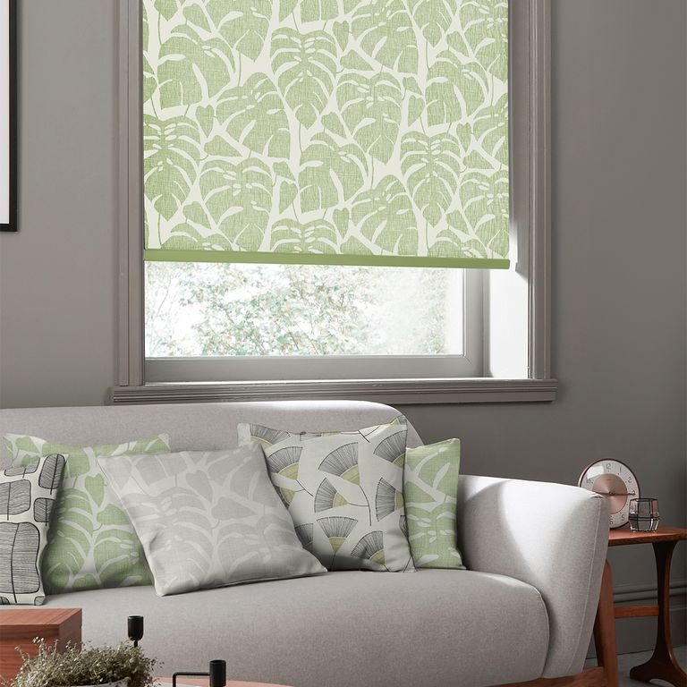 MissPrint Roller Blind - Guatemala Olive