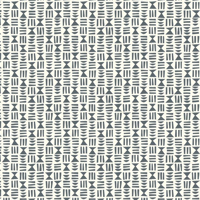 MissPrint Roller Blind - Hieroglyph Lead