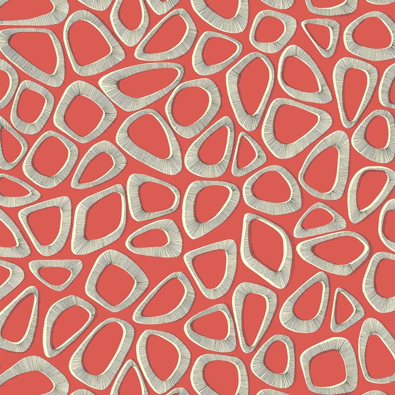 MissPrint Roller Blind - Pebbles Ladybird