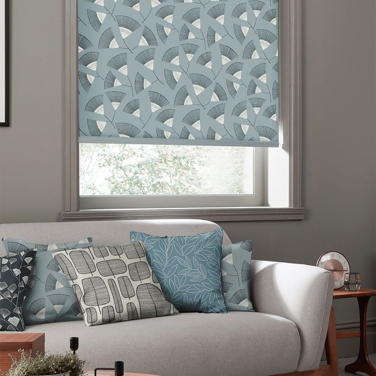 MissPrint Roller Blind - Persia Silversea