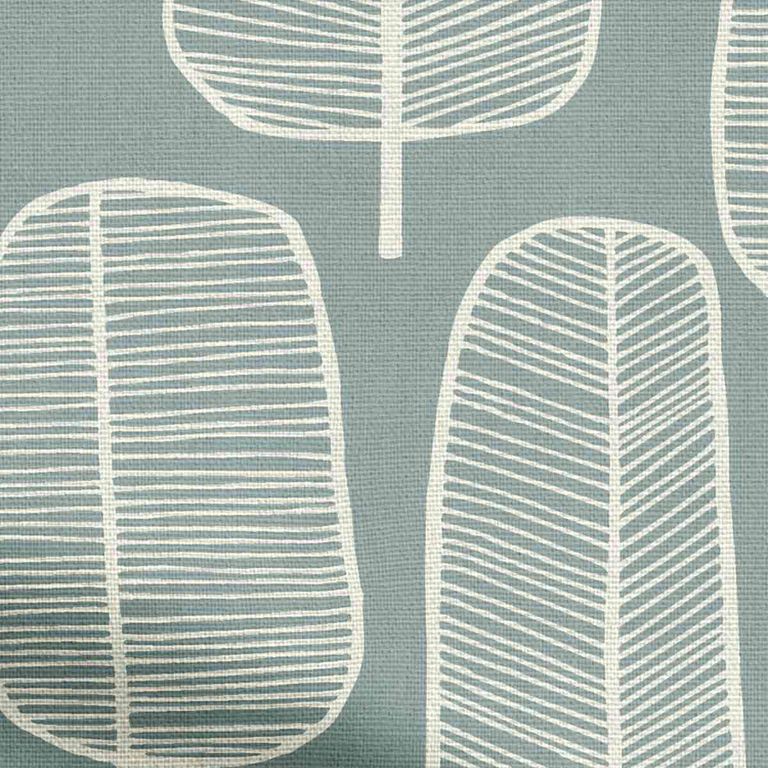 Missprint Roman Blind - Little Trees Comet