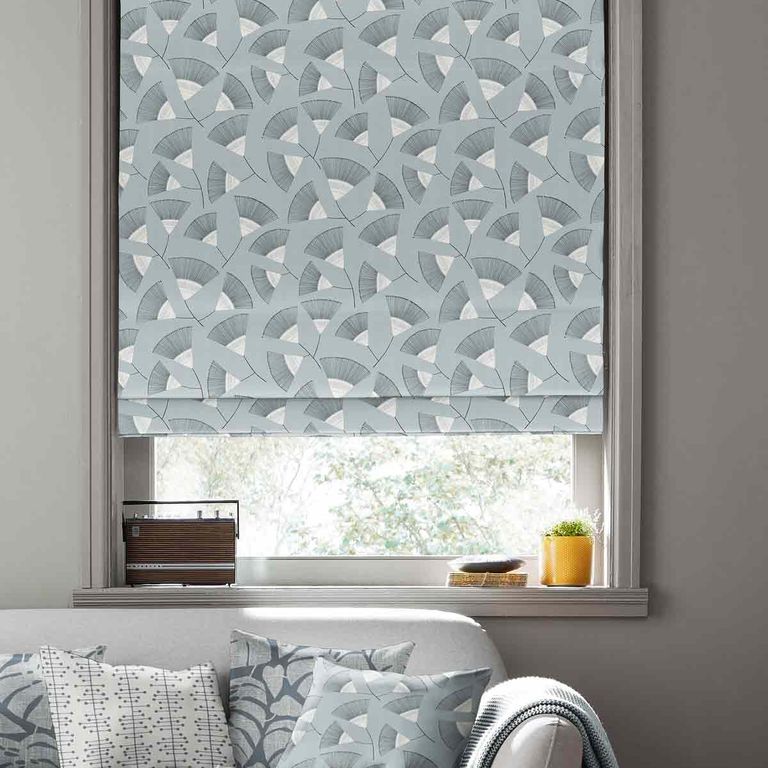 Missprint Roman Blind - Persia Silversea