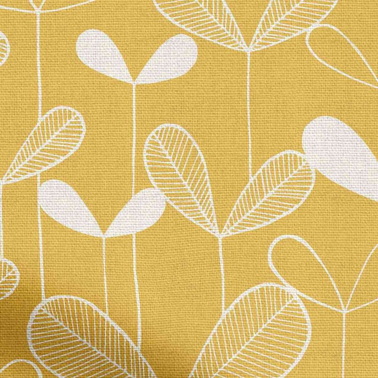 Missprint Roman Blind - Saplings Sunflower
