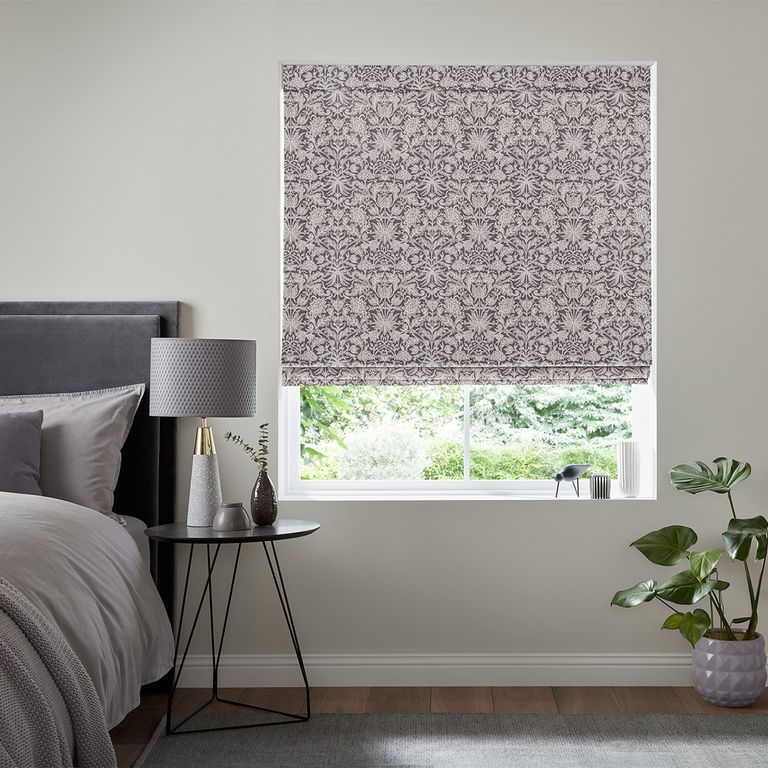 Nunez Roman Blind - Plum