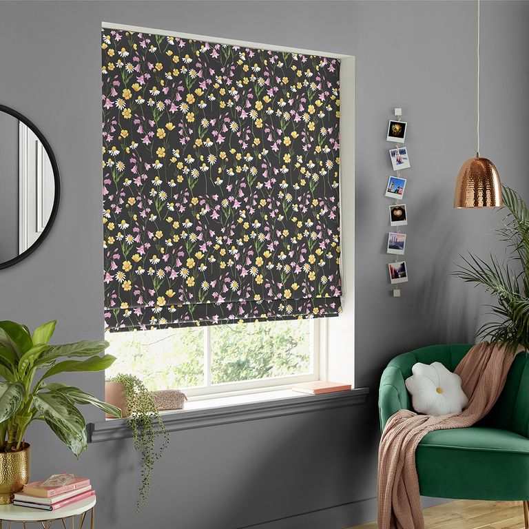 Pretty Roman Blind - Prairie Dark
