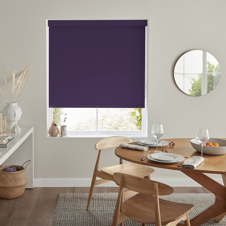 Renard Roller Blind - Grape