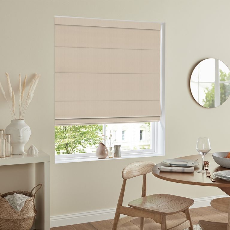 Romero Roman Blind - Hessian