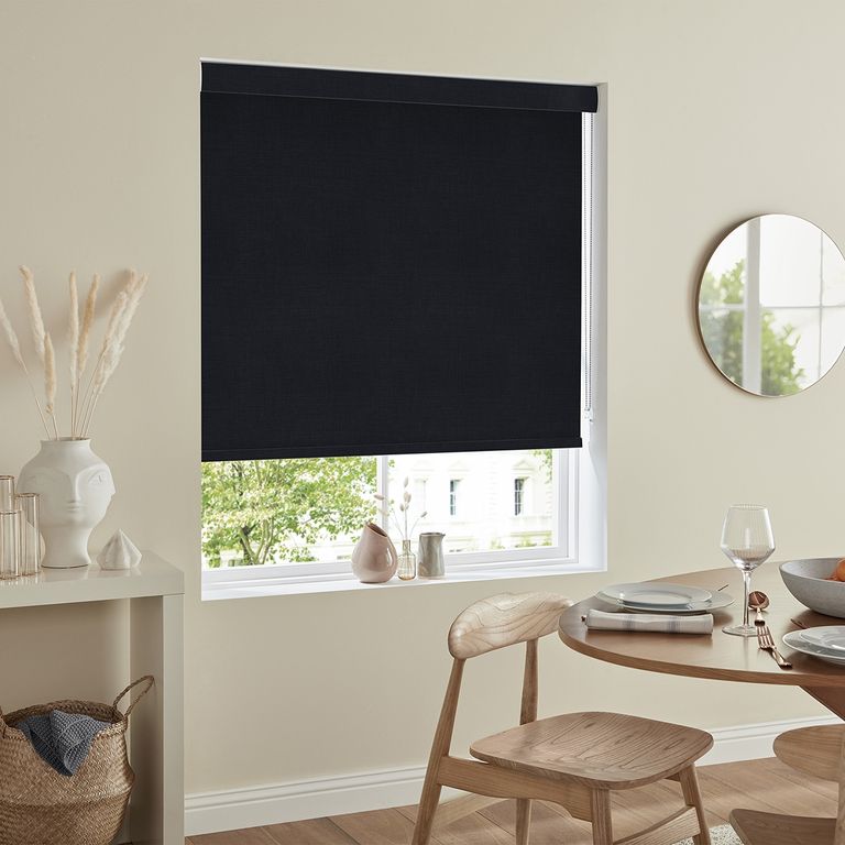 Rosa Roller Blind - Black
