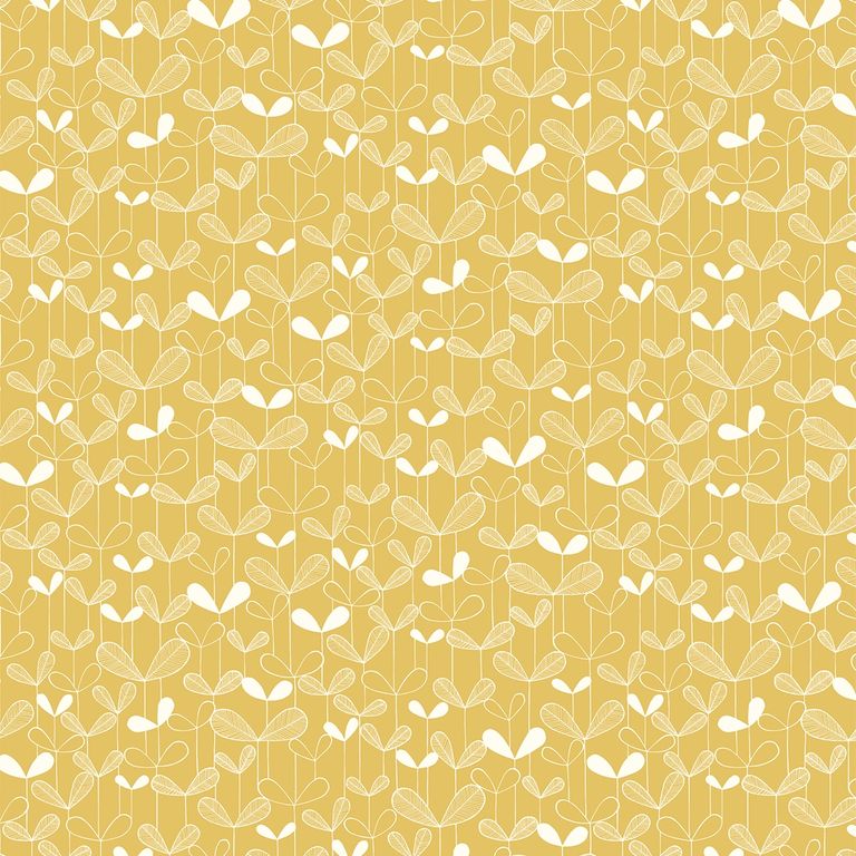 Saplings Roller Blind - Sunflower