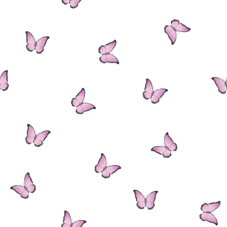 Skinny Dip Roller Blind - Butterfly Pink