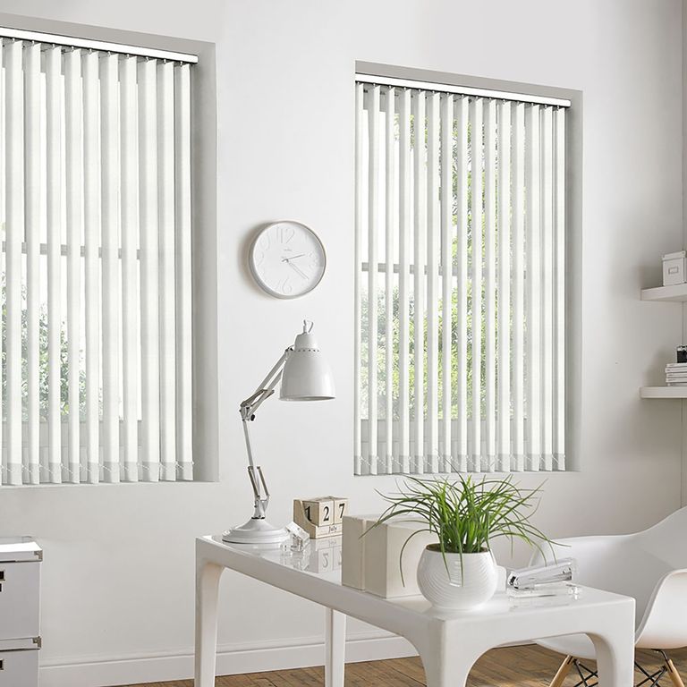 Sophia Vertical Blind - Ice