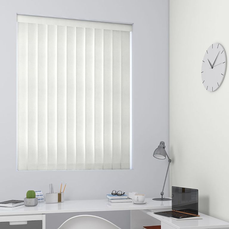 Sophia Vertical Blind - Ice