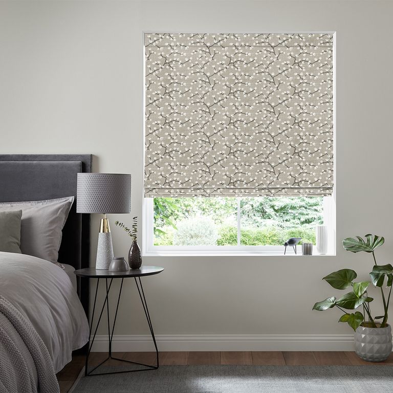 Steer Roman Blind - Silver