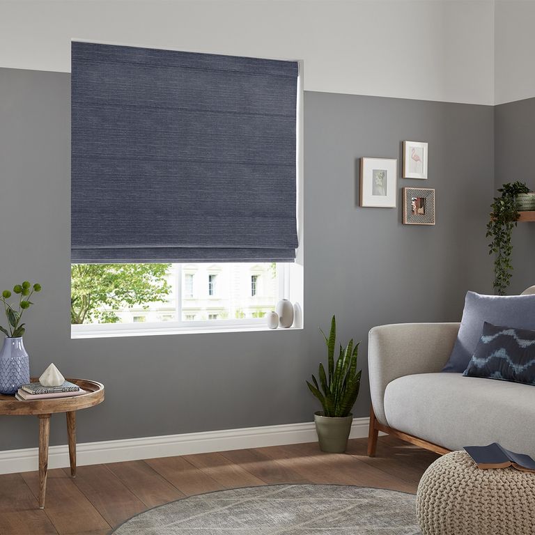 Tyson Roman Blind - Indigo