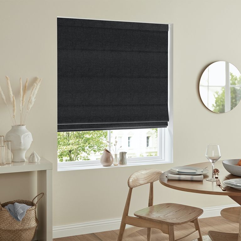 Virgil Roman Blind - Charcoal
