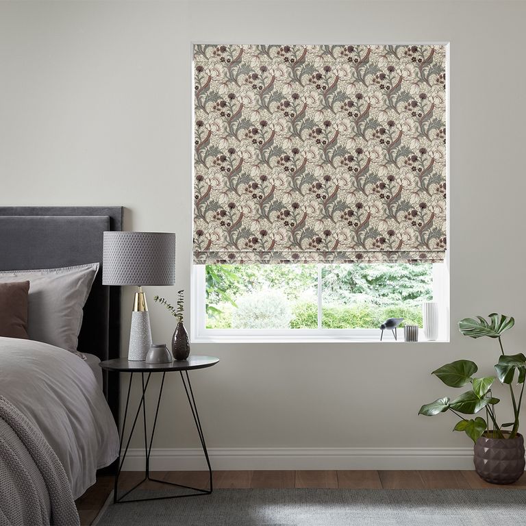 Zouma Roman Blind - Claret