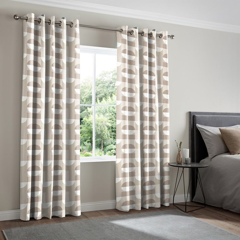 Alves Curtain - Taupe