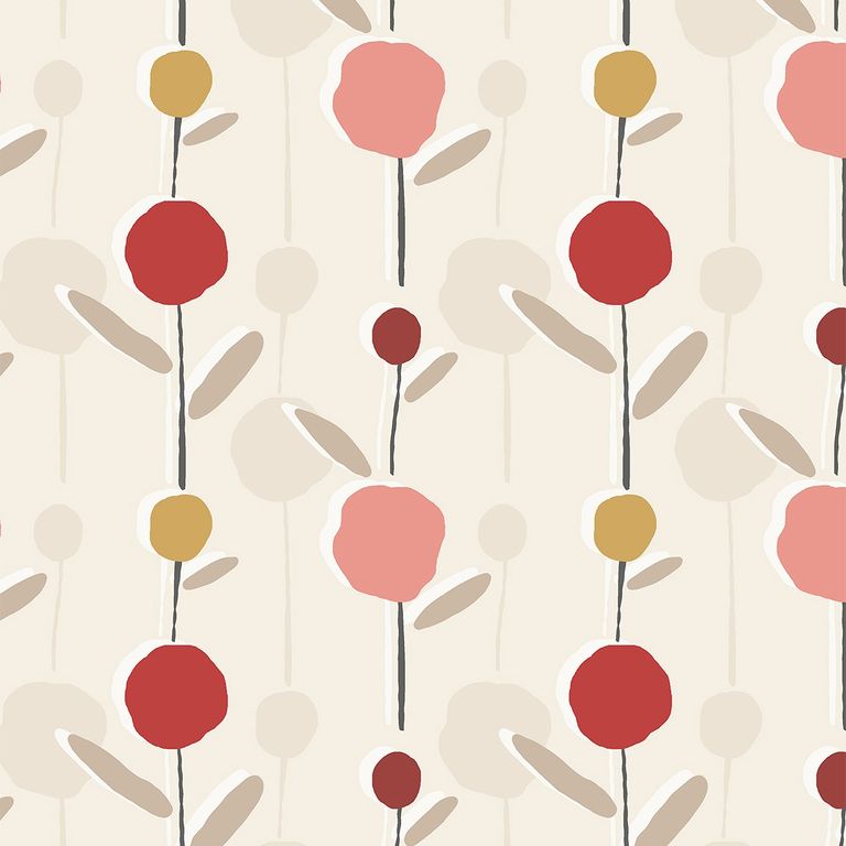 Bowen Curtain - Cherry