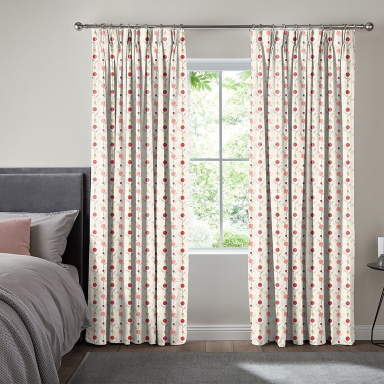 Bowen Curtain - Cherry