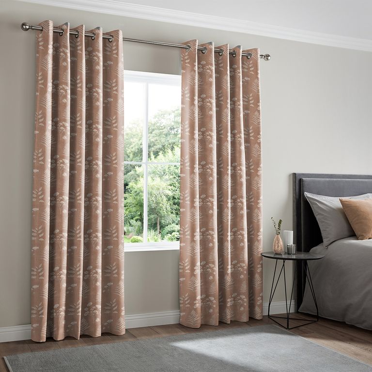 Carrasco Curtain - Rose Gold