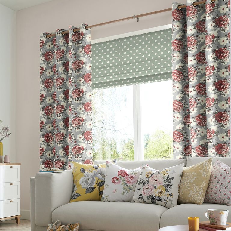 Cath Kidston Curtain - Rose Bloom Multi